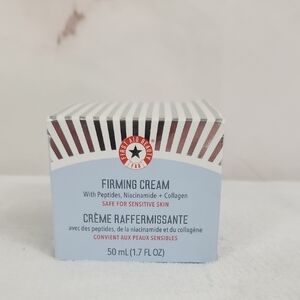 NIB First Aid Beauty Blue and White Firming Cream